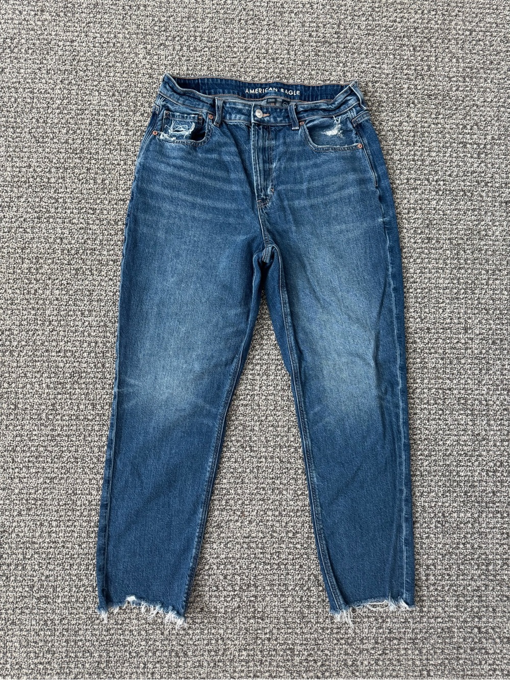 American Eagle Outfitters Women's Strigid Mom Jeans